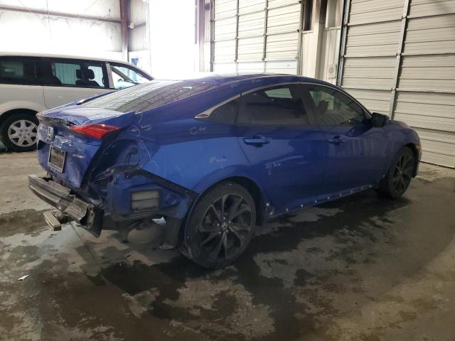 19XFC2F84KE010129 - 2019 HONDA CIVIC SPORT 蓝色 照片 3