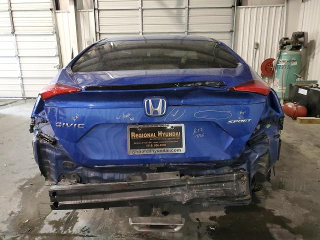19XFC2F84KE010129 - 2019 HONDA CIVIC SPORT 蓝色 照片 6
