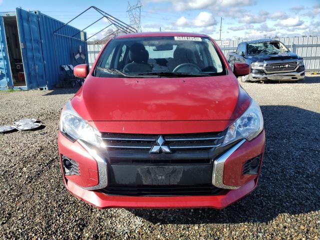 ML32AUHJ6NH003152 - 2022 MITSUBISHI MIRAGE ES RED photo 5