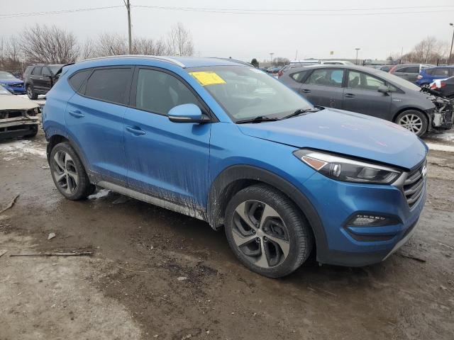 KM8J33A21HU354915 - 2017 HYUNDAI TUCSON LIMITED BLUE photo 4