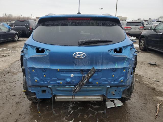 KM8J33A21HU354915 - 2017 HYUNDAI TUCSON LIMITED BLUE photo 6