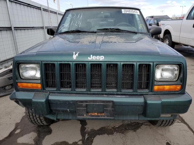 1J4FF58S4YL187226 - 2000 JEEP CHEROKEE CLASSIC GREEN photo 5