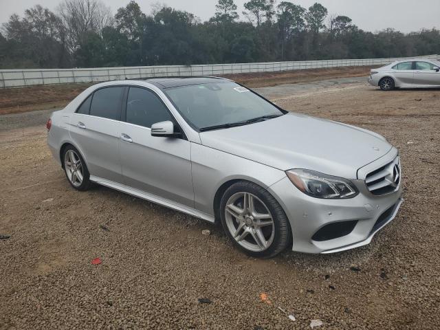 WDDHF8JB0EA785305 - 2014 MERCEDES-BENZ E 350 4MATIC SILVER photo 4