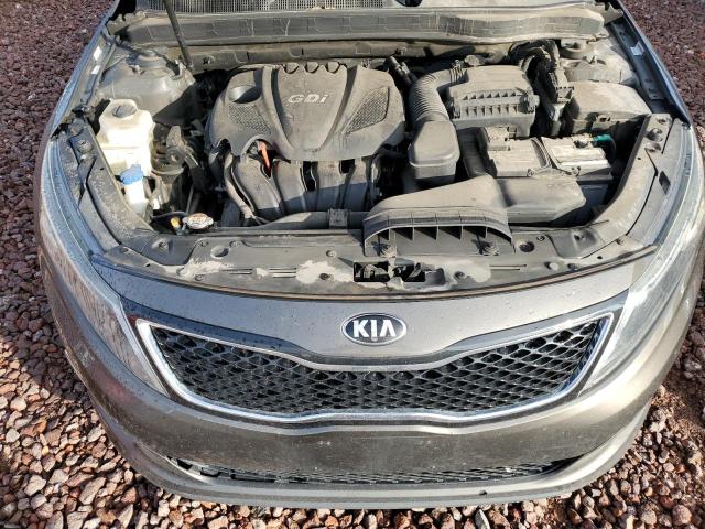 5XXGM4A7XEG306537 - 2014 KIA OPTIMA LX CHARCOAL photo 11