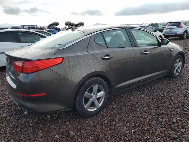 5XXGM4A7XEG306537 - 2014 KIA OPTIMA LX CHARCOAL photo 3