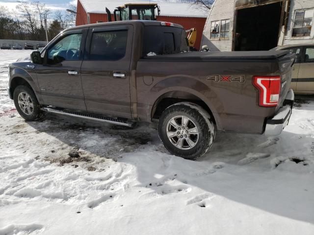 1FTEW1EP3FKD07160 - 2015 FORD F150 SUPER BROWN photo 2