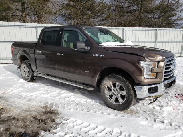 1FTEW1EP3FKD07160 - 2015 FORD F150 SUPER BROWN photo 4