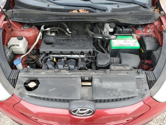 KM8JUCACXCU371484 - 2012 HYUNDAI TUCSON GLS RED photo 12