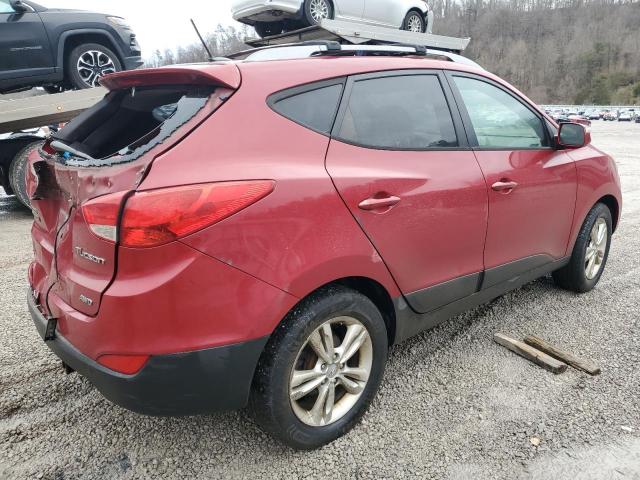 KM8JUCACXCU371484 - 2012 HYUNDAI TUCSON GLS RED photo 3