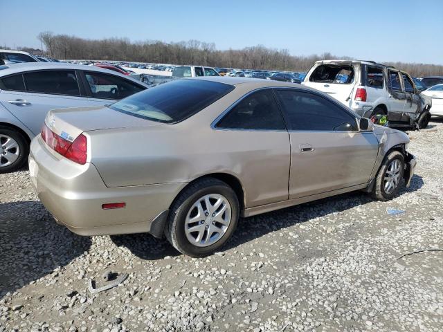 1HGCG22501A023918 - 2001 HONDA ACCORD EX GOLD photo 3