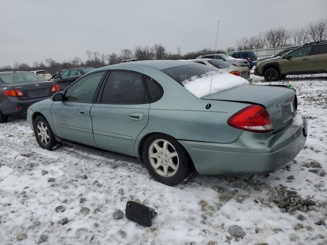 1FAFP56U76A240863 - 2006 FORD TAURUS SEL GREEN photo 2