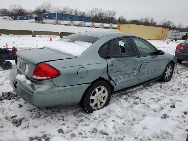 1FAFP56U76A240863 - 2006 FORD TAURUS SEL GREEN photo 3