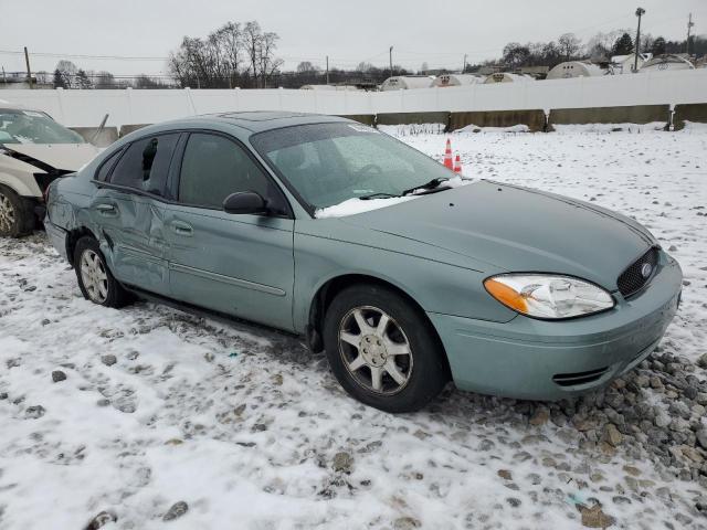 1FAFP56U76A240863 - 2006 FORD TAURUS SEL GREEN photo 4