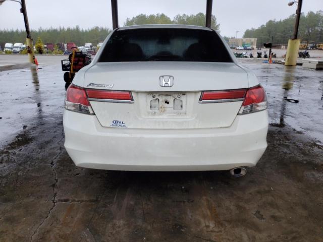 1HGCP2F3XCA180643 - 2012 HONDA ACCORD LX WHITE photo 6