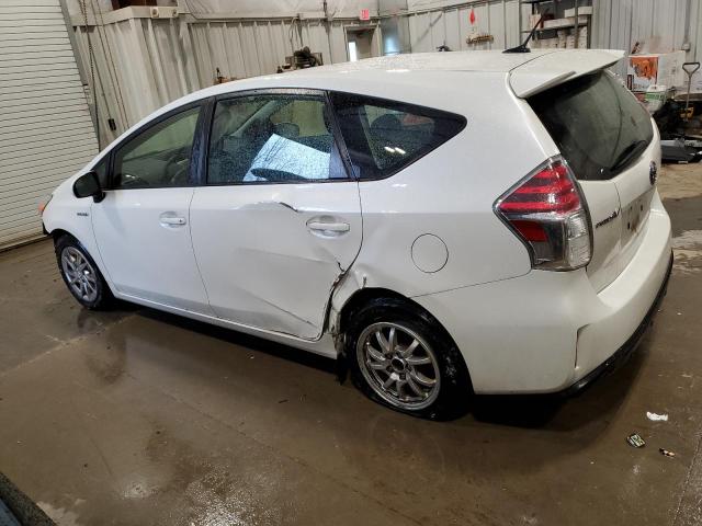 JTDZN3EU6HJ068380 - 2017 TOYOTA PRIUS V WHITE photo 2