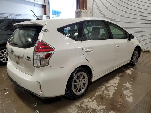 JTDZN3EU6HJ068380 - 2017 TOYOTA PRIUS V WHITE photo 3