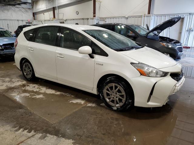 JTDZN3EU6HJ068380 - 2017 TOYOTA PRIUS V WHITE photo 4