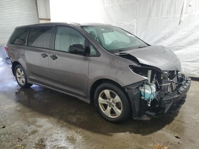 5TDZZ3DC5LS077323 - 2020 TOYOTA SIENNA L CHARCOAL photo 4