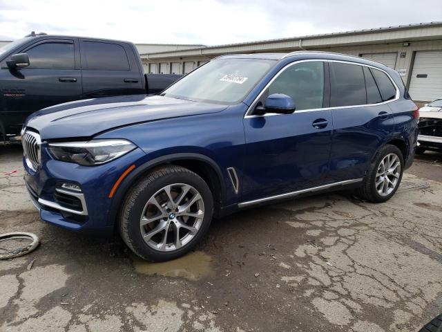 5UXCR6C03M9H31929 - 2021 BMW X5 XDRIVE40I BLUE photo 1