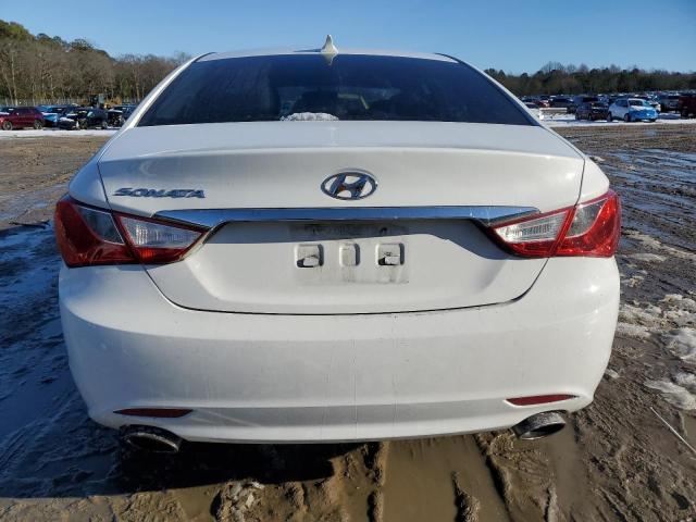 5NPEC4AC9BH106966 - 2011 HYUNDAI SONATA SE WHITE photo 6