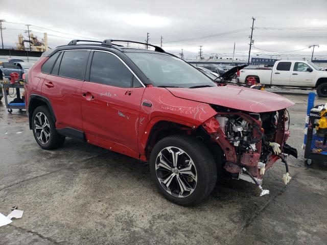 JTMFB3FV7MD044245 - 2021 TOYOTA RAV4 PRIME XSE RED photo 4