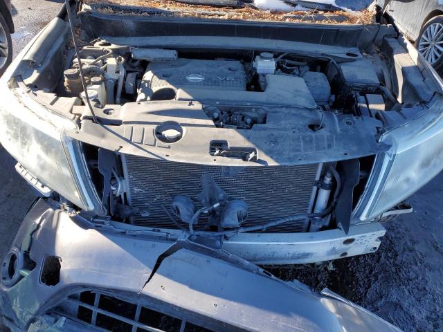 5N1AR2MM1EC605651 - 2014 NISSAN PATHFINDER S BROWN photo 12