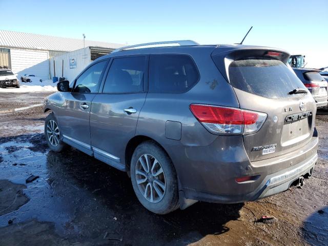 5N1AR2MM1EC605651 - 2014 NISSAN PATHFINDER S BROWN photo 2