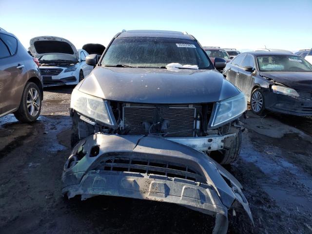 5N1AR2MM1EC605651 - 2014 NISSAN PATHFINDER S BROWN photo 5