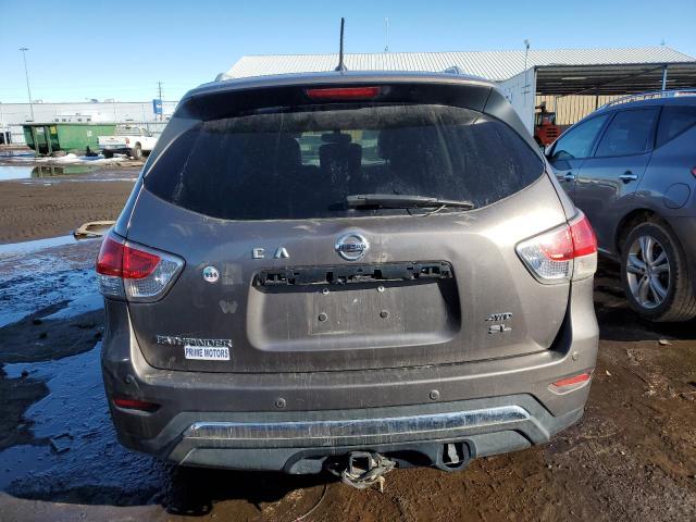 5N1AR2MM1EC605651 - 2014 NISSAN PATHFINDER S BROWN photo 6