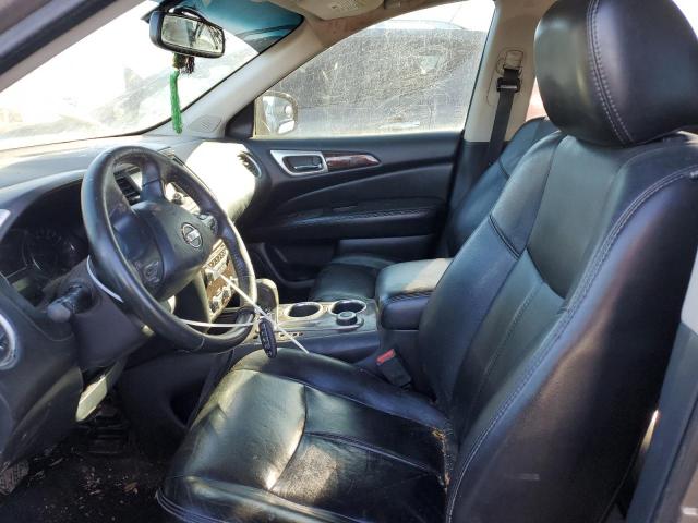 5N1AR2MM1EC605651 - 2014 NISSAN PATHFINDER S BROWN photo 7