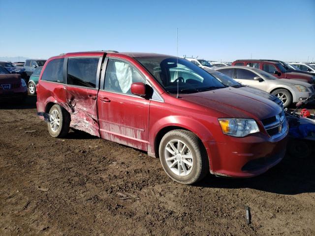 2C4RDGCG1ER213419 - 2014 DODGE GRAND CARA SXT RED photo 4