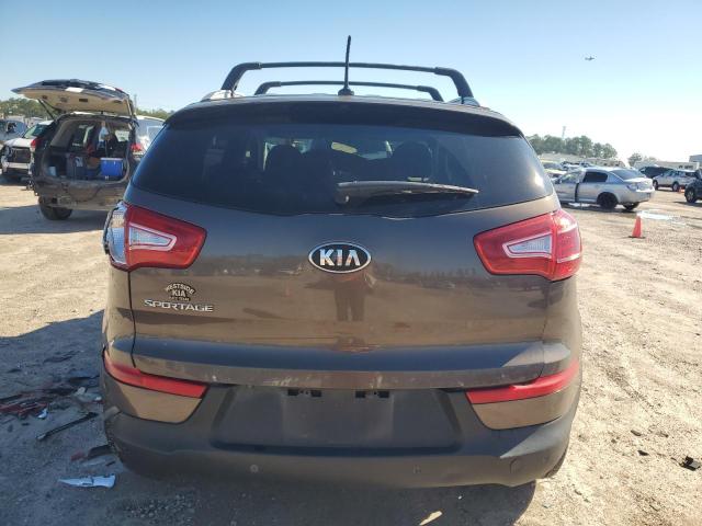 KNDPB3A25D7458902 - 2013 KIA SPORTAGE BASE BROWN photo 6