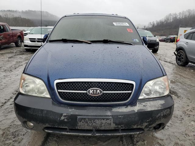 KNDUP131846593472 - 2004 KIA SEDONA EX BLUE photo 5