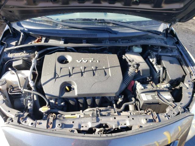 JTDBL40E09J044400 - 2009 TOYOTA COROLLA BASE CHARCOAL photo 11