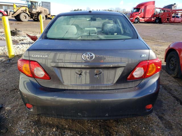 JTDBL40E09J044400 - 2009 TOYOTA COROLLA BASE CHARCOAL photo 6