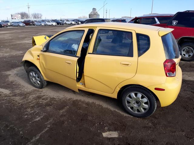 KL1TJ62634B251045 - 2004 CHEVROLET AVEO LS 黄色 照片 2