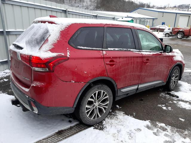 JA4AZ2A34JZ007247 - 2018 MITSUBISHI OUTLANDER ES ბურგუნდია ფოტო 3