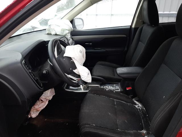 JA4AZ2A34JZ007247 - 2018 MITSUBISHI OUTLANDER ES ბურგუნდია ფოტო 7