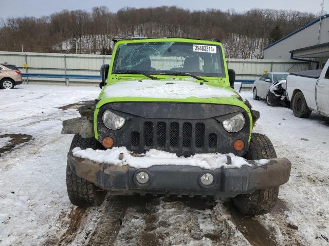 1C4AJWAG6DL523205 - 2013 JEEP WRANGLER SPORT GREEN photo 5