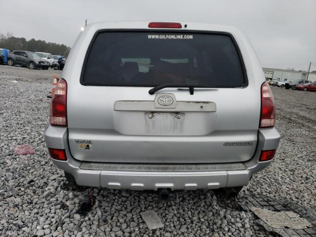 JTEZU17R240035775 - 2004 TOYOTA 4RUNNER LIMITED SILVER photo 6