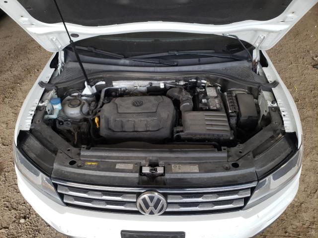 3VV1B7AX5KM182413 - 2019 VOLKSWAGEN TIGUAN S WHITE photo 12