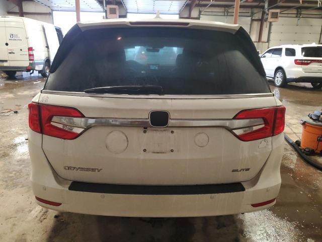 5FNRL6H9XKB031006 - 2019 HONDA ODYSSEY ELITE Weiß Foto 6