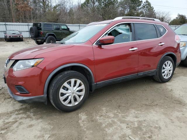 KNMAT2MT3GP629328 - 2016 NISSAN ROGUE S RED photo 1