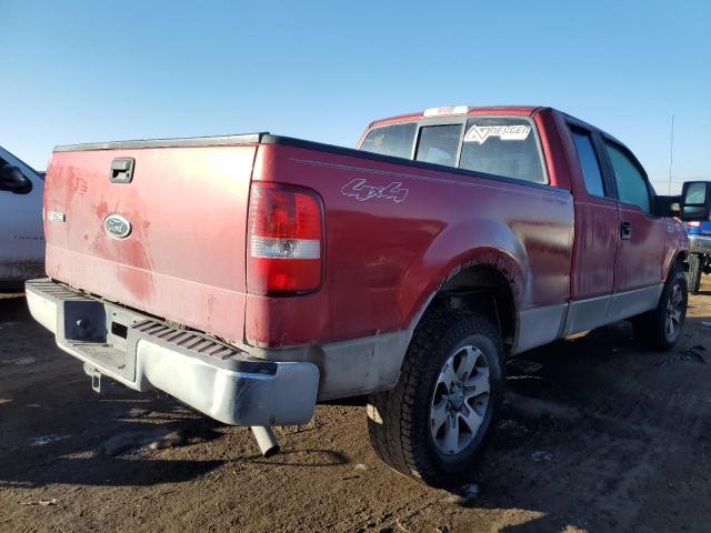 1FTPX14V28FA02816 - 2008 FORD F150 RED photo 3