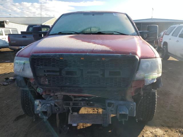 1FTPX14V28FA02816 - 2008 FORD F150 RED photo 5