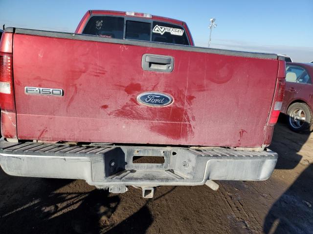 1FTPX14V28FA02816 - 2008 FORD F150 RED photo 6