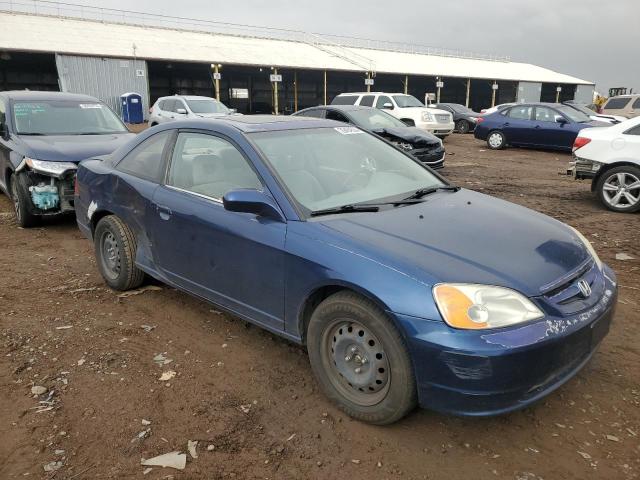 1HGEM22932L011112 - 2002 HONDA CIVIC EX BLUE photo 4