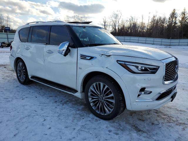 JN8AZ2NE1K9234516 - 2019 INFINITI QX80 LUXE WHITE photo 4