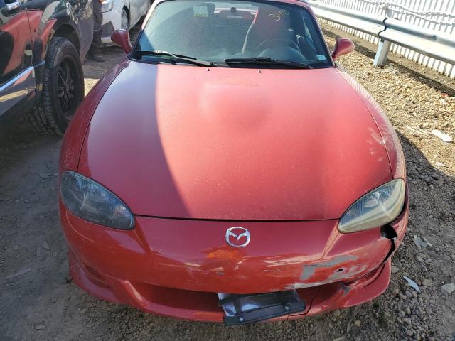 JM1NB354740408370 - 2004 MAZDA MX-5 MIATA SPEED RED photo 5