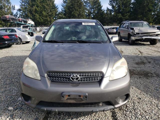 2T1KR32E15C487277 - 2005 TOYOTA COROLLA MA XR CHARCOAL photo 5